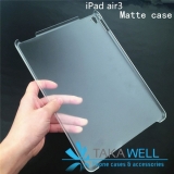 iPad 7 / iPad 3 de aire mate caso llano